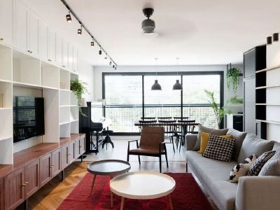 兰雅星河湾98平米简约风格二居室装修案例