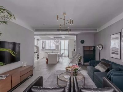 梦之岛.江湾一品北欧风格装修案例