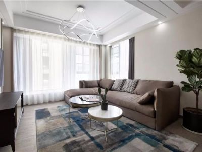 江山御景简约美式风格装修案例