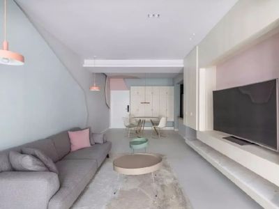 现代风格三居室装修案例