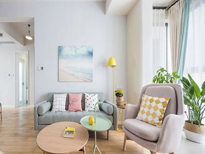 保利中粮堂悦128平米北欧风格装修案例