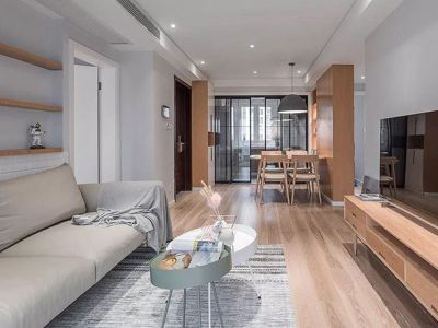 祥联大河原著85平米北欧风格装修案例