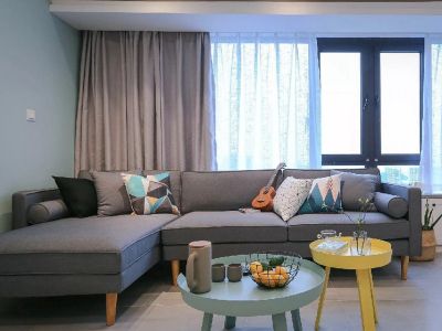 远洋仰山87平米北欧风格装修案例