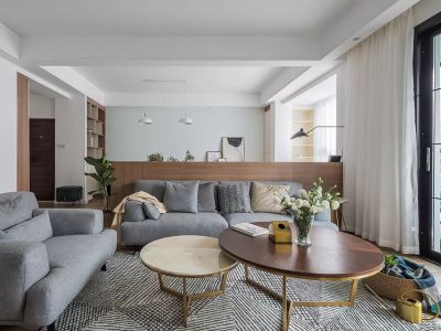 阳光城璞悦126平米北欧四居室装修案例