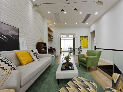 中海望京府138平米现代风格装修案例