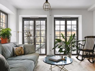 碧桂园·星作极简风格70平米二居室装修效果图案例