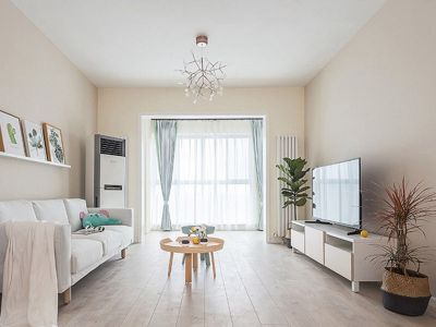 旭辉雍禾府78平米北欧两居室装修案例