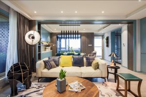 122平米四居室欧式风格案例 整体简约明亮且大气