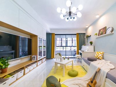 碧桂园御玺79平米小户型装修案例