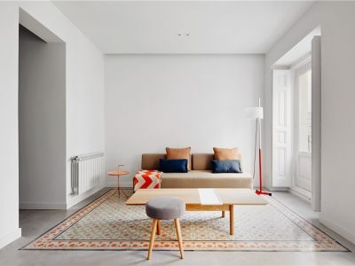 中南·尚景阅极简风格88平米二居室装修效果图案例