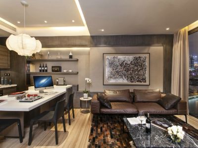 碧桂园·原树缇香现代风格131平米三居室装修效果图案例