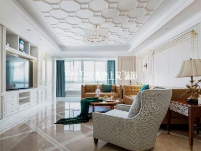 【东湖公馆】现代风格230平米平层装修案例