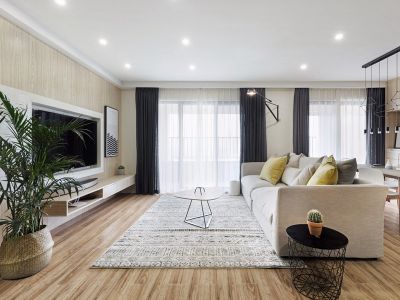 英祥财富领域72平米现代风格装修案例