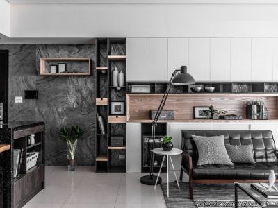 绿地世纪城150平四居室现代风格装修案例