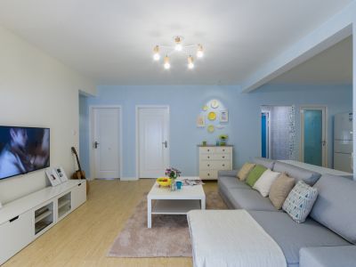 则徐小区北欧风格95平米三室两厅装修案例