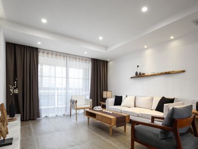 观江国际三居101平现代风格装修案例