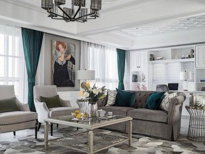 紫金华府欧式风格装修案例