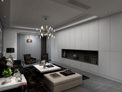 远洋仰山130平米现代风格装修案例