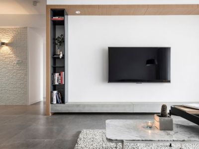 朱雀锦园现代风格三居室装修案例