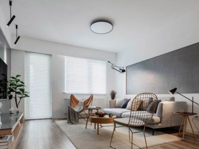 中建锦绣天地现代风格120平米装修案例