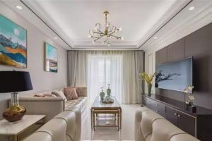 美式风格113平米装修案例赏析 轻奢风味的时尚优雅