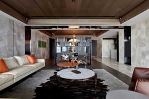 现代风格别墅装修设计案例 自然空间的对话与连接