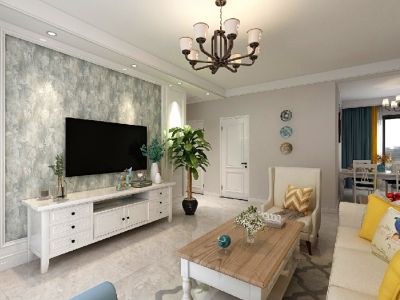 北城正荣府90平米现代风装修案例