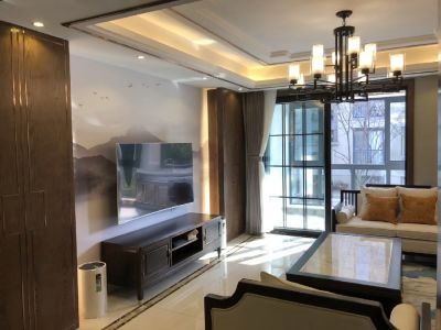 玫瑰公馆145平四居室现代简约风格装修案例