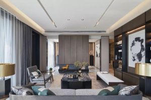 180㎡新中式 泼墨山水古典风情