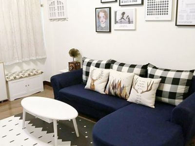 金大地天元府70平米北欧两居室装修案例