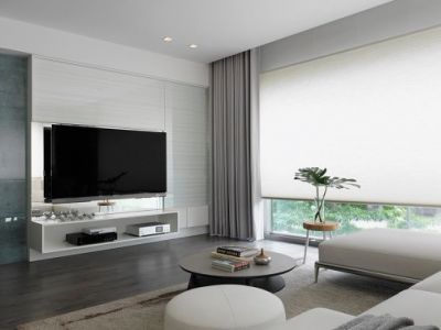 远洋御山水现代风格三居室装修案例