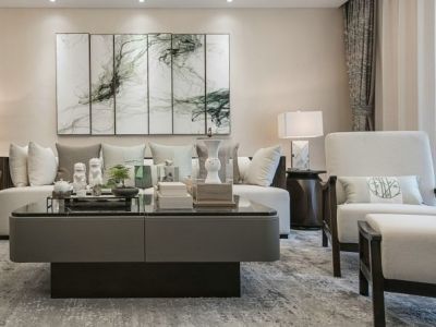 佳兆业悦府145平米三居室装修案例