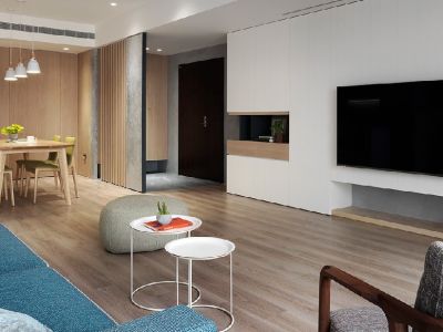 同森锦逸100平米简约风格装修案例