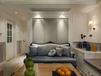 华侨城纯水岸130平米法式风格装修案例