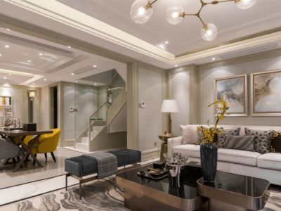 澳门花园258平米轻奢风格装修案例