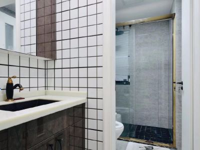 观源河畔美式风格135平米装修案例