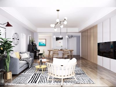 博恩花园北欧风格装修案例