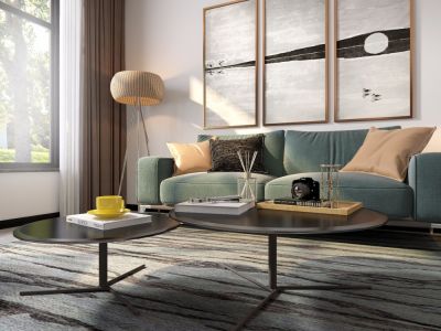 漫步巴黎二居92平北欧风格装修案例