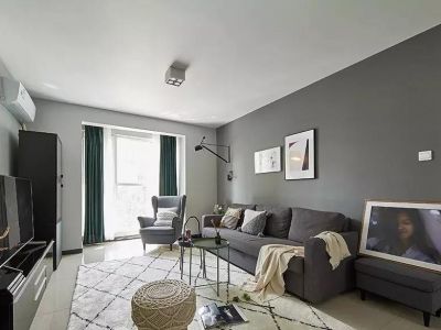 红星凯悦86平二居现代风格装修案例