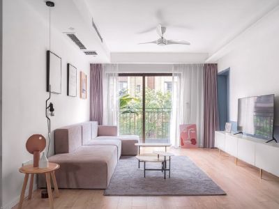 金隅金成府120平米三居现代风格装修案例