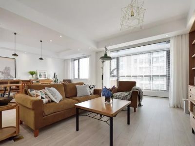 麒麟华府二居92平现代风格装修案例