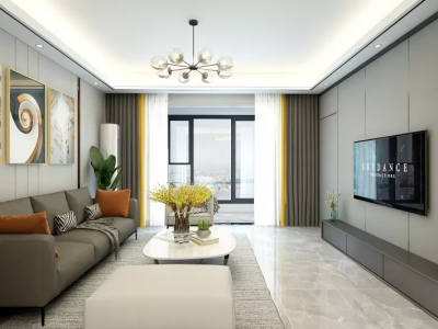 璞玉风华苑现代风格143平米装修案例