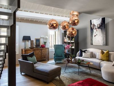 怡心湖岸现代风格98平米装修案例