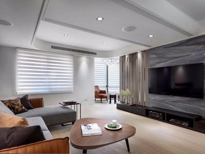 王府花园御锦苑现代风格75平米装修案例