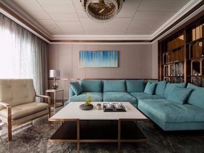 天湖湾120平米现代风格装修案例