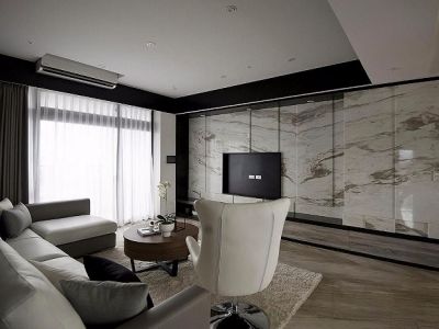 中海云麓世家120平米现代中式风格案例