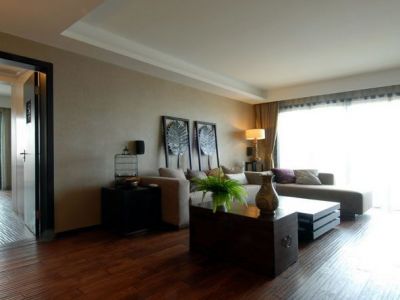 阳城心灵家园115平米三居室装修案例