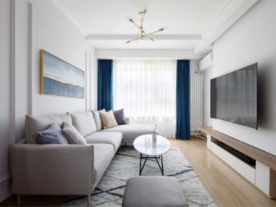 清上园简约风格86平米二居室装修案例