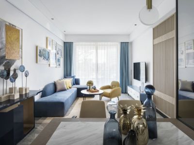 光明小区三居101平现代风格装修案例