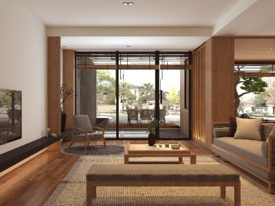 万科魅力之城现代风格127平米装修案例